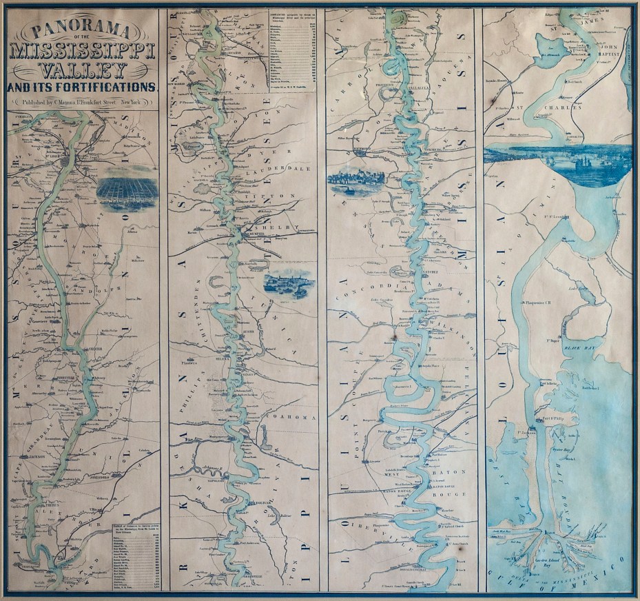 Panorama of the Mississippi Valley and its Fortifications